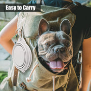 Collapsible Dog Bowls – 2-in-1 Foldable Food & Water Bowls for Pets on the Go