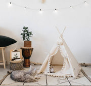 Stylish pet tent with a simple design, perfect for modern homes.
