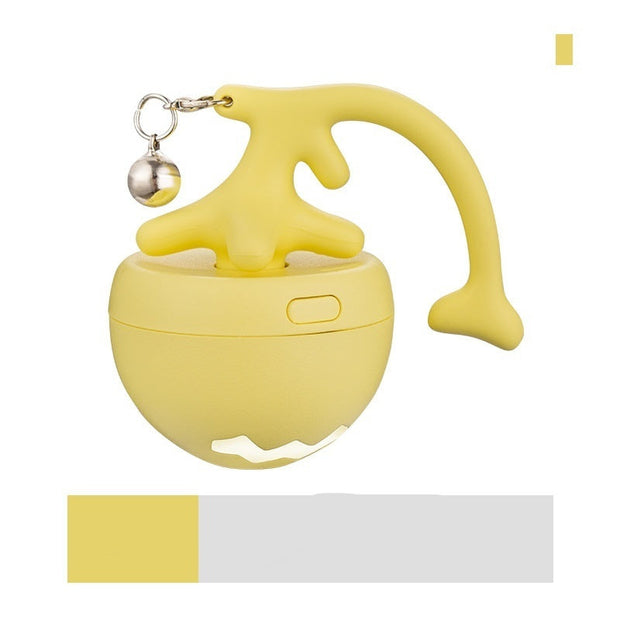 Smart Interactive Cat Toy Ball – USB Rechargeable Rolling Self-Play Toy
