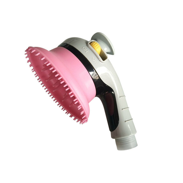 Pet Shower Kit – Dog & Cat Shower Head with Brush and Massage Function