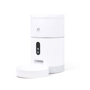 Intelligent automatic water feeder for cats and dogs, smart pet dispenser, white.