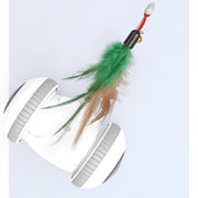 Interactive Cat Toy with Interchangeable Heads – Fun Feather Pet Toy