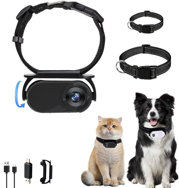 Pet Recorder HD Mini Camera – Magnetic Suction Camera for Pets