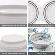Collapsible Dog Bowls – 2-in-1 Foldable Food & Water Bowls for Pets on the Go