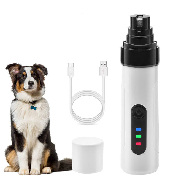 Electric Dog Nail Clippers – Rechargeable USB Nail Grinder Cats & Dogs