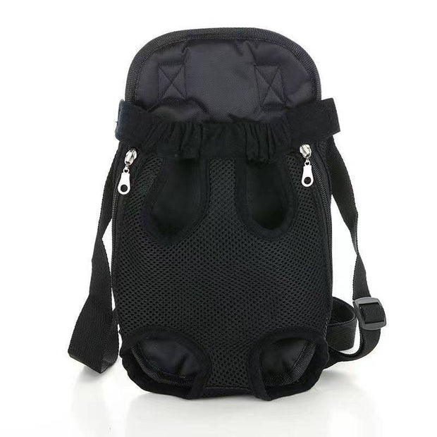 Pet Dog Carrier Backpack – Breathable & Adjustable Front Bag for Small Dogs