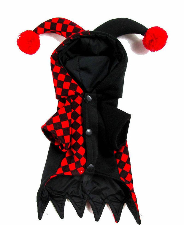 Halloween Funny Clown Costume – Pet Outfit for Dogs & Cats