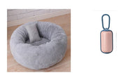 Cozy Pet Bed with Soft Blanket – Warm and Comfortable for Cats & Dogs