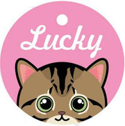 Custom Pet Card with Lettering – Personalized Identity Plate for Pets