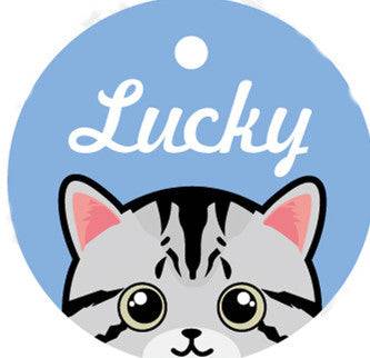 Custom Pet Card with Lettering – Personalized Identity Plate for Pets