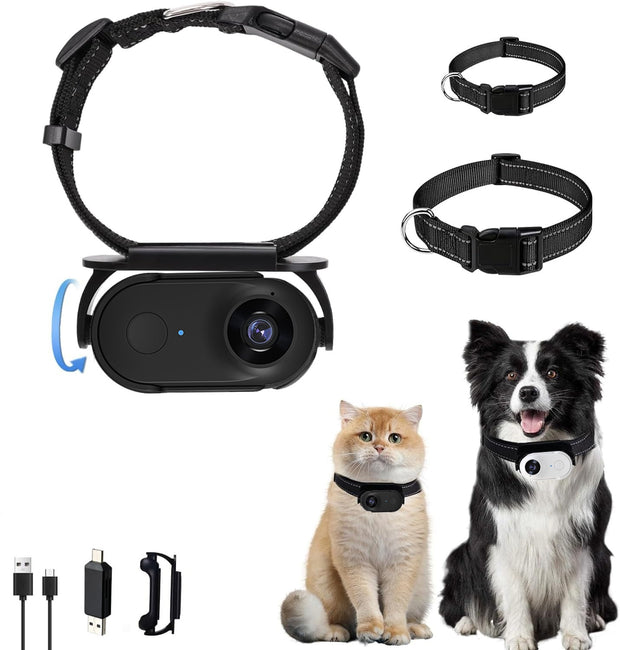Pet Recorder HD Mini Camera – Magnetic Suction Camera for Pets