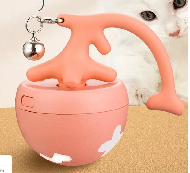 Smart Interactive Cat Toy Ball – USB Rechargeable Rolling Self-Play Toy