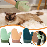 Cat & Dog Grooming Glove – Fur Remover Mitt for Shedding and Pet Hair Cleaning