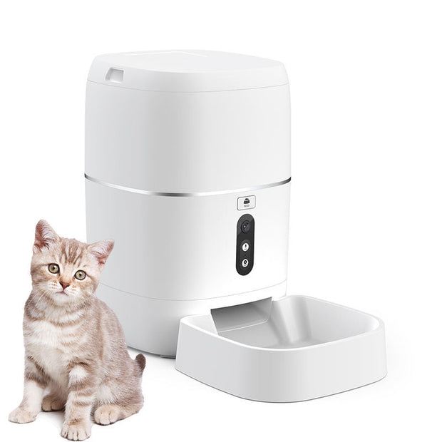 Smart Automatic Pet Feeder – Food & Water Dispenser for Dogs and Cats