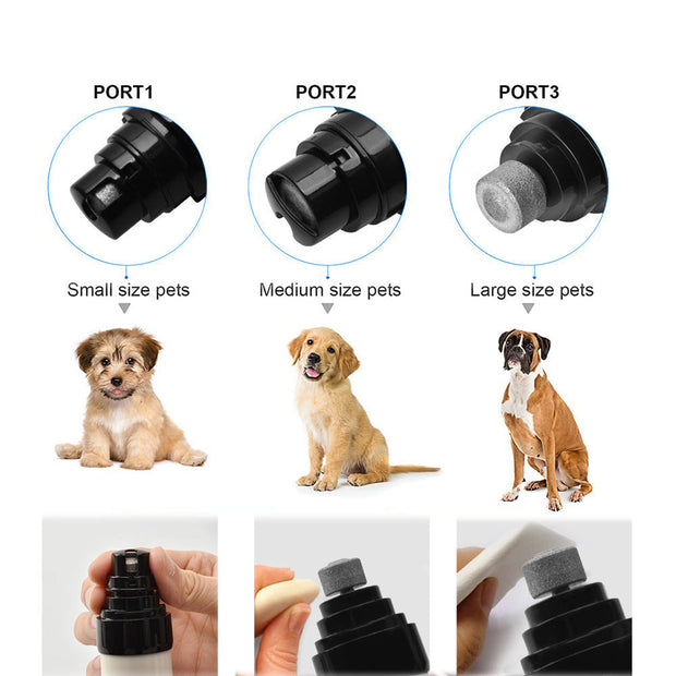 Electric Dog Nail Clippers – Rechargeable USB Nail Grinder Cats & Dogs