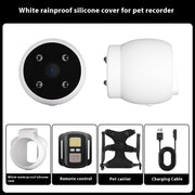 Pet Tracker Camera Collar – Motion Recording & Video Action Camera for Dogs & Cats
