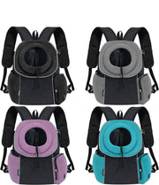 Portable Dog Carrier Backpack – Breathable Travel Bag for Pets Outdoor