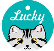 Custom Pet Card with Lettering – Personalized Identity Plate for Pets