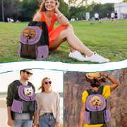 Portable Dog Carrier Backpack – Breathable Travel Bag for Pets Outdoor