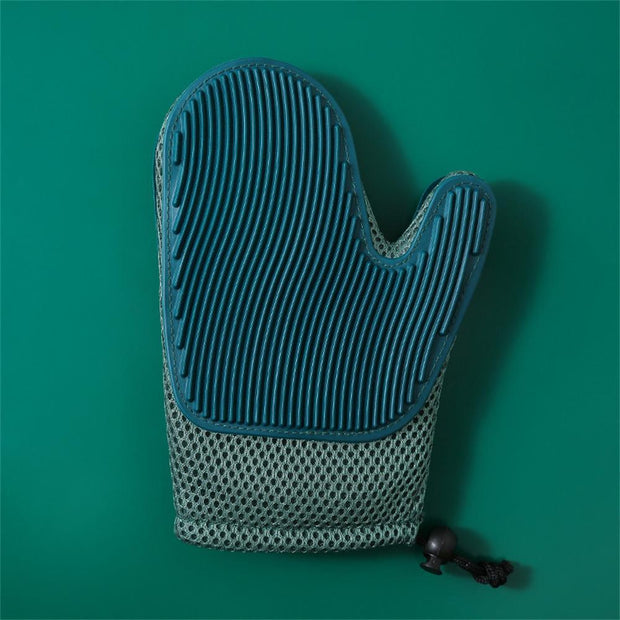 Cat & Dog Grooming Glove – Fur Remover Mitt for Shedding and Pet Hair Cleaning