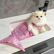 Cat Mermaid Costume Creative Fishtail Dress  Cats & Dogs Funny outfit