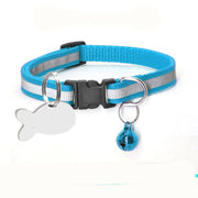 Reflective Nylon Collar – Adjustable & Durable for Dogs and Cats