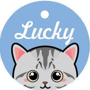 Custom Pet Card with Lettering – Personalized Identity Plate for Pets