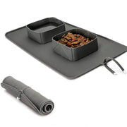 Portable Pet Feeder – Collapsible Silicone Bowls for Dogs and Cats, Travel Dish for Food & Water