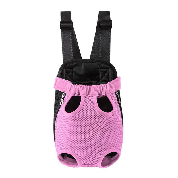 Pet Dog Carrier Backpack – Breathable & Adjustable Front Bag for Small Dogs