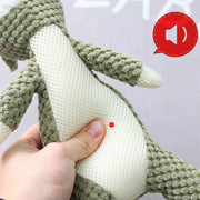 Plush Cartoon Puppy Dog Toy – Chew & Squeak Toy for Small Dogs' Teeth