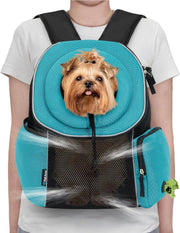 Portable Dog Carrier Backpack – Breathable Travel Bag for Pets Outdoor