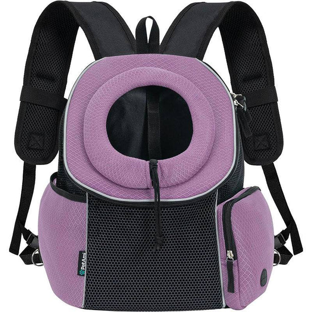 Portable Dog Carrier Backpack – Breathable Travel Bag for Pets Outdoor