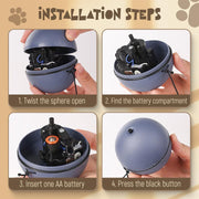 Interactive Cat Ball Toy – Motion-Activated Smart Rolling Ball for Cats & Dogs