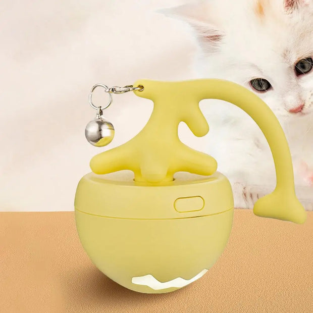 Smart Interactive Cat Toy Ball – USB Rechargeable Rolling Self-Play Toy