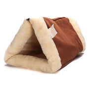 Soft Pet Tunnel Bed with Plush Interior
