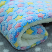 Soft Pet Bed Mat – Washable Reversible Crate Pad for Dogs & Cats, Fleece Blanket