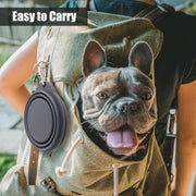 Collapsible Dog Bowls – 2-in-1 Foldable Food & Water Bowls for Pets on the Go